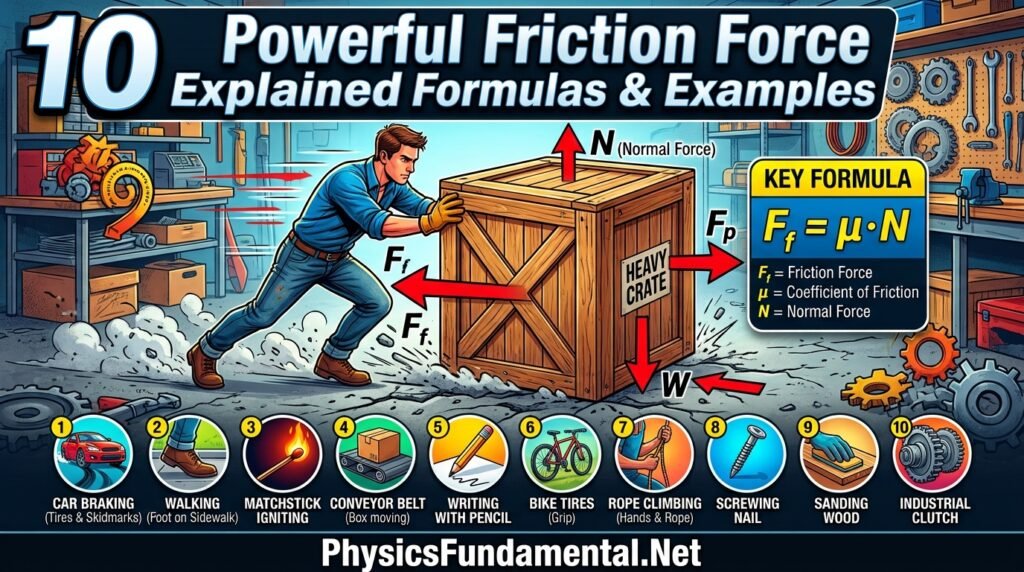10+ Powerful Friction Force Explained Formulas & Examples