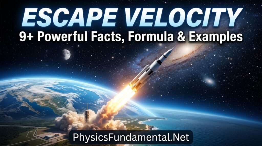 Escape Velocity 9+ Powerful Facts, Formula & Examples