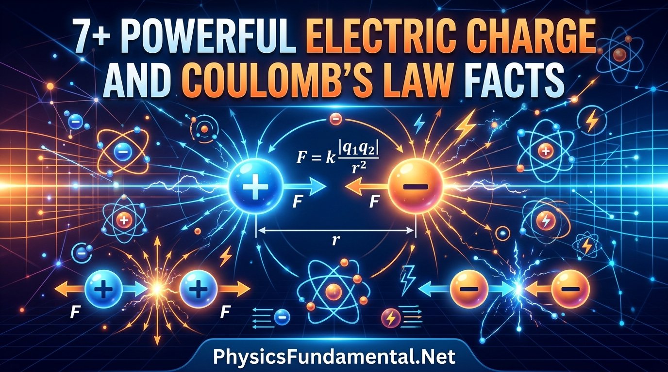 7+ Powerful Electric Charge and Coulomb's Law Facts