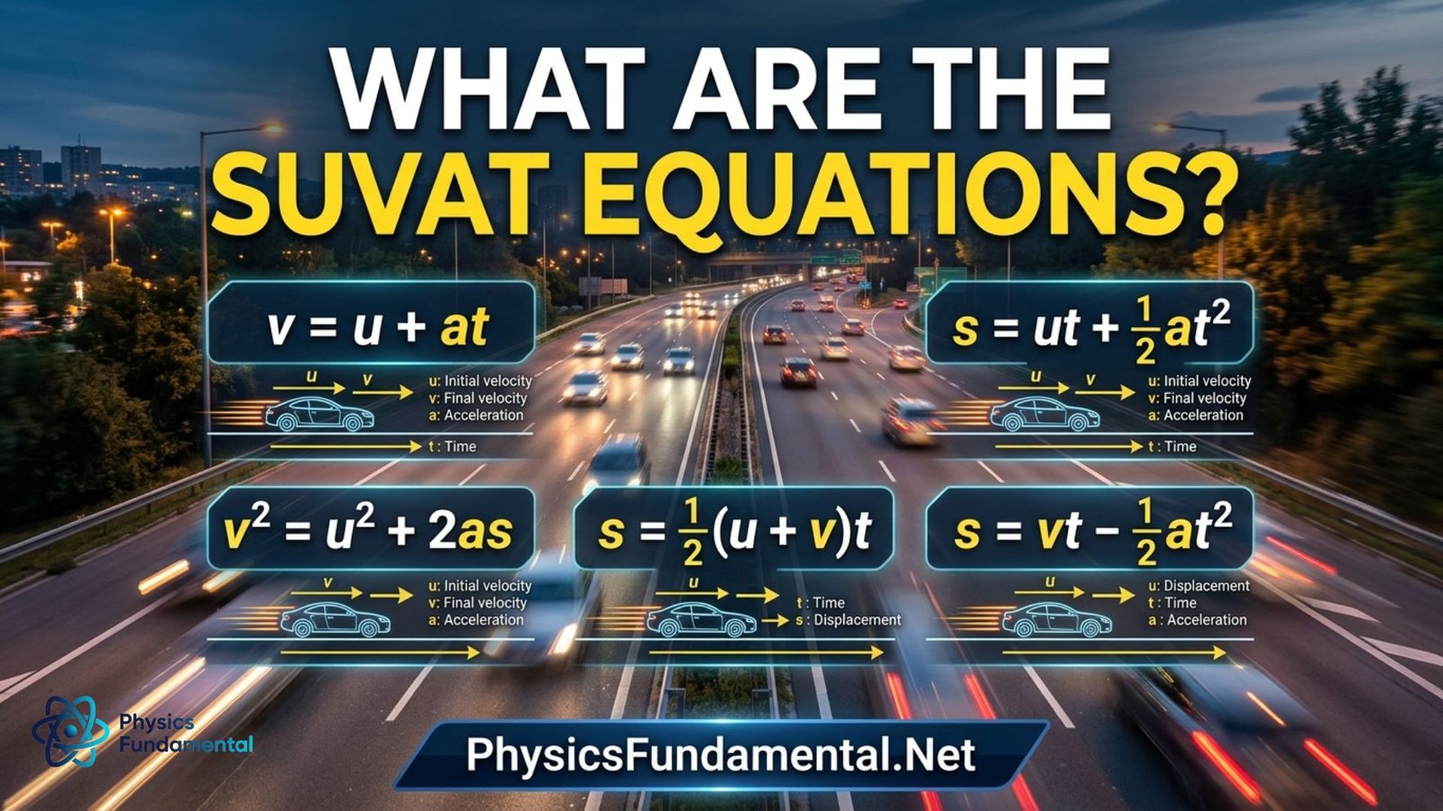 what-are-the-suvat-equations