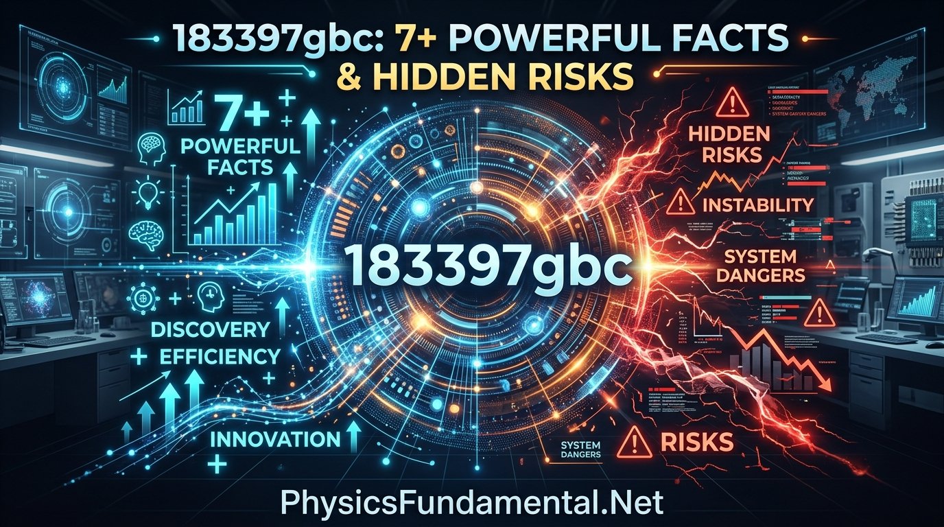 183397gbc 7+ Powerful Facts & Hidden Risks