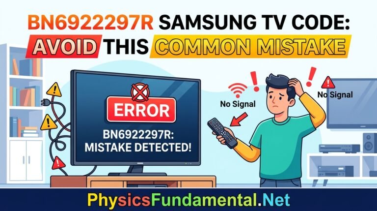BN6922297R Samsung TV Code