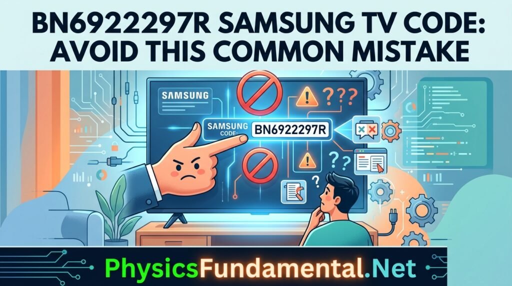 BN6922297R Samsung TV Code Avoid This Common Mistake