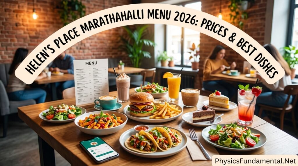Helen’s Place Marathahalli Bengaluru Menu The Full Context