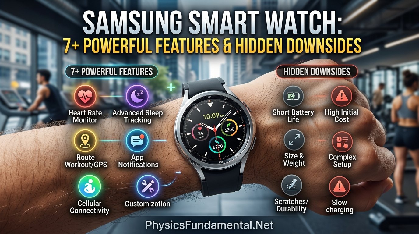 Samsung Smart Watch 7+ Powerful Features & Hidden Downsides