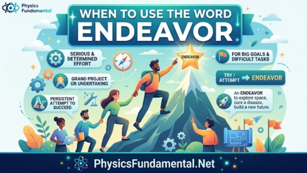 when-to-use-the-word-endeavor