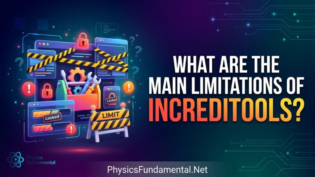 what-are-the-main-limitations-of-increditools